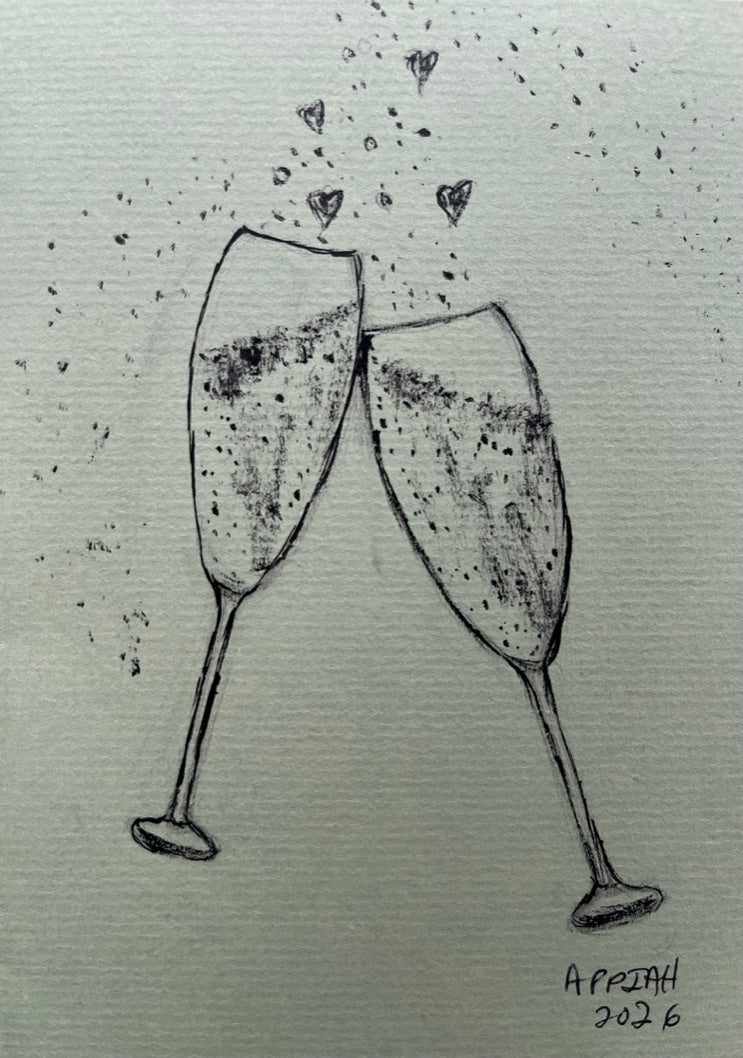 Ein Toast auf die Liebe