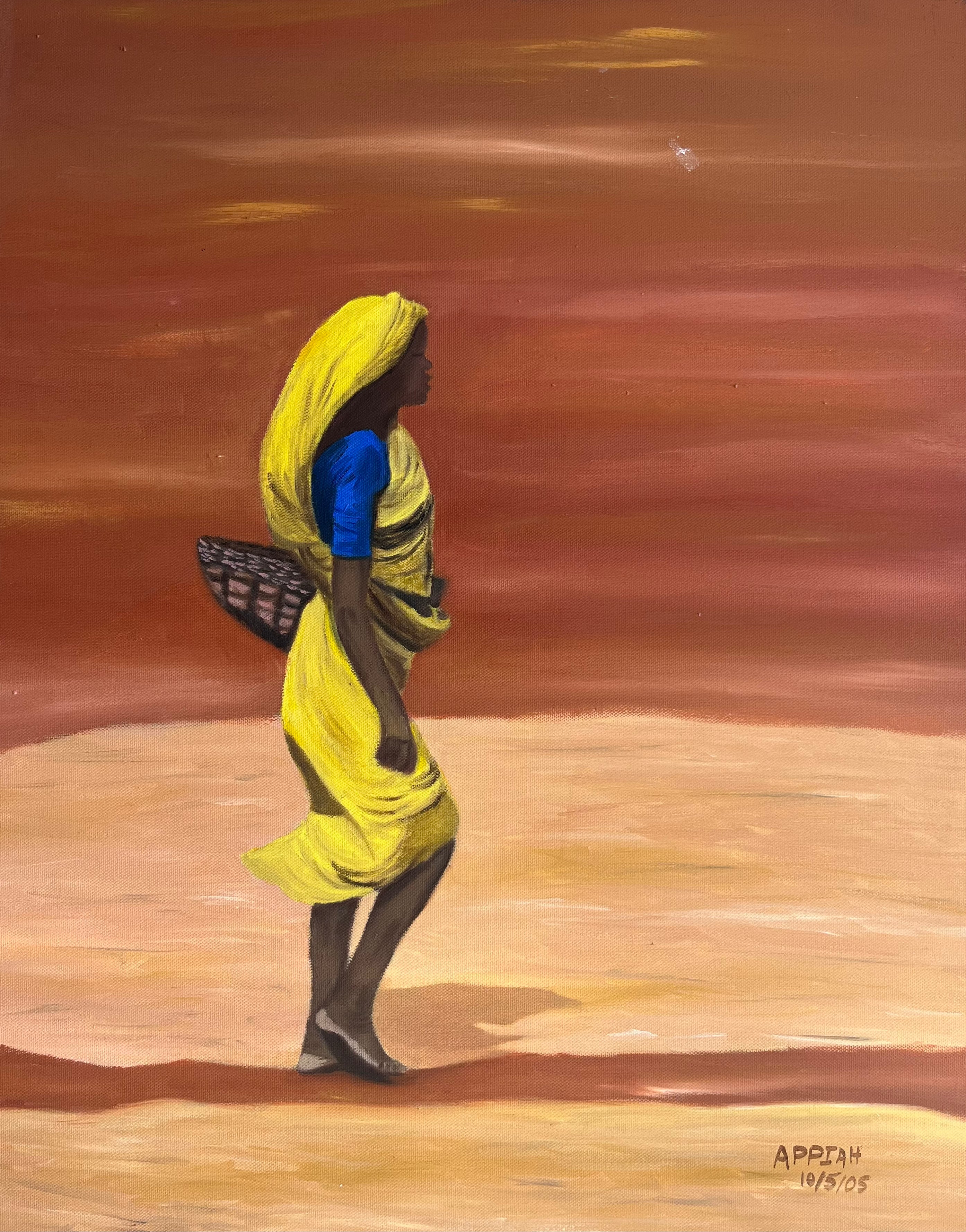 Silent Walk in the Desert