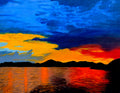 The Horizon Set Ablaze