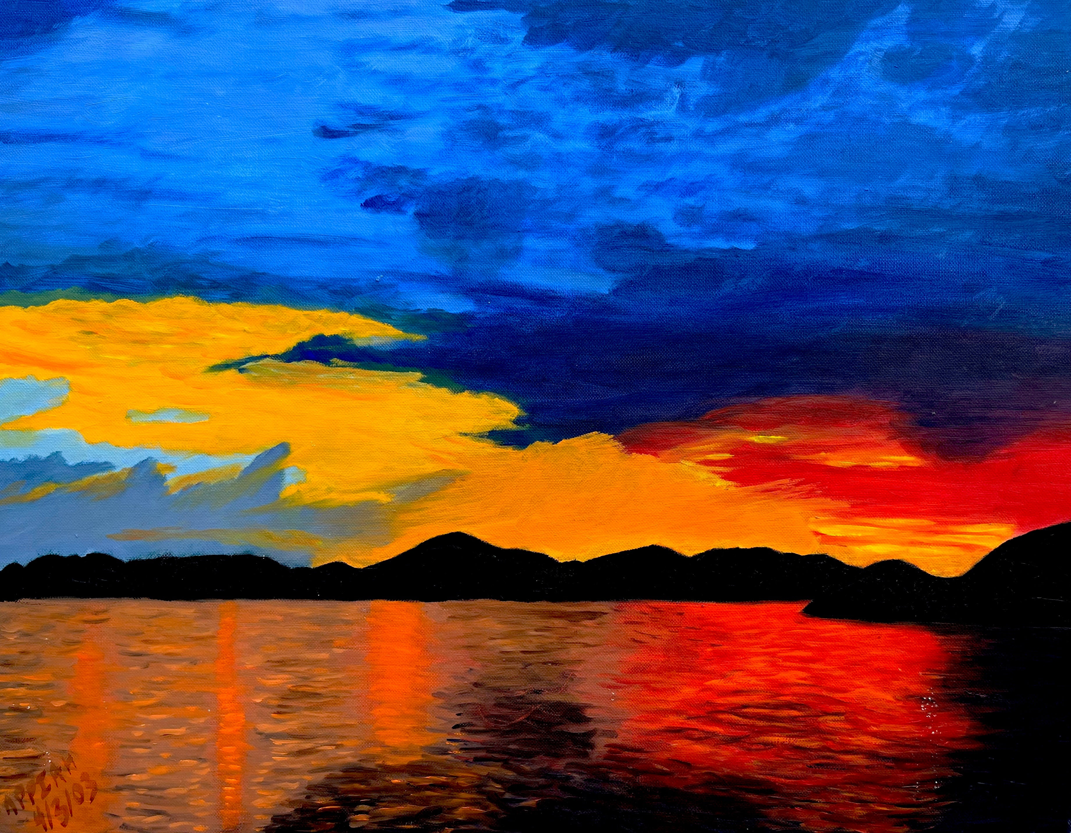 The Horizon Set Ablaze
